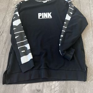 Black PINK sweater with zipper sides